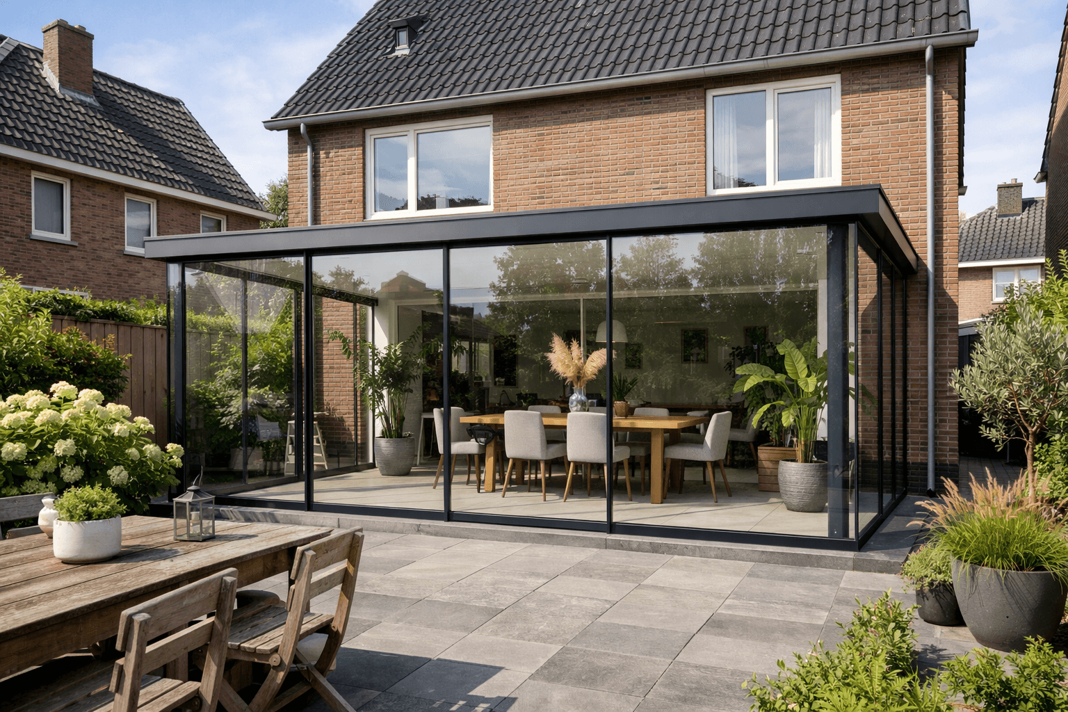 Architectenwoning - Cortizo 3-delig